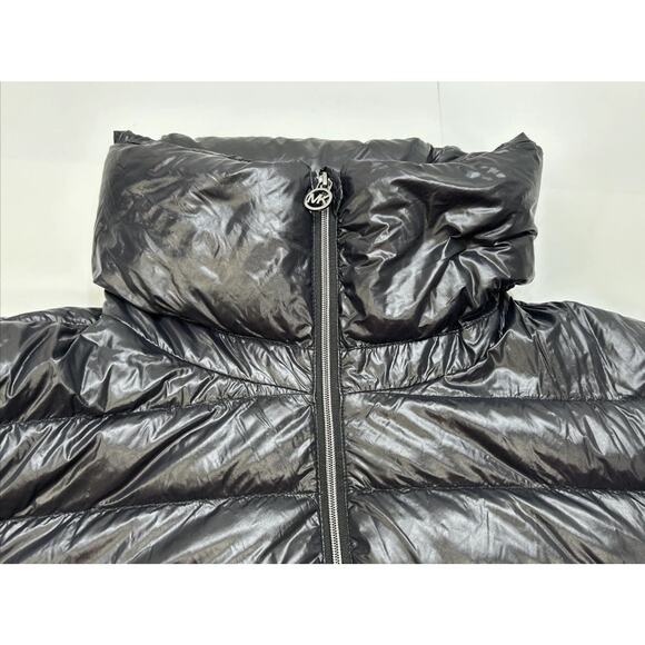 Michael Kors Packable Down Puffer Womens Coat Jacket 2XL Lightweight High Collar - Picture 8 of 10